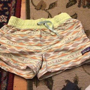 Patagonia baggies girls medium